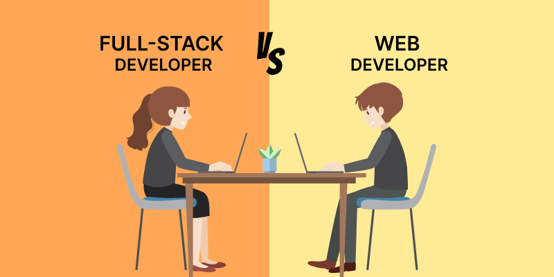 fullstack vs web developer 